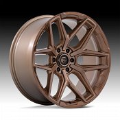 Fuel Flux FC854ZR Platinum Bronze Custom Truck Wheels